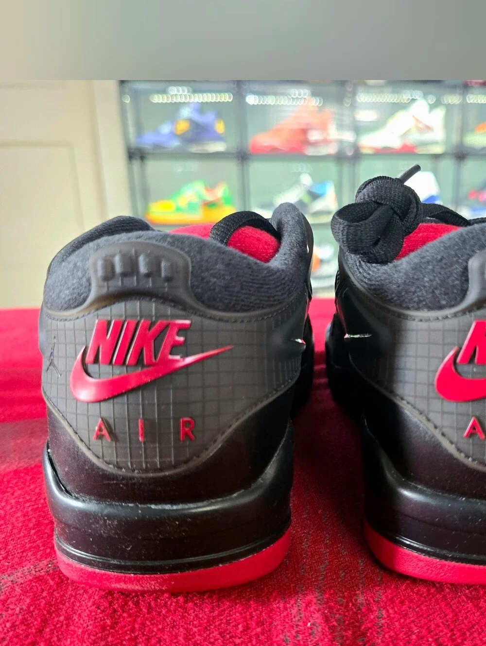 Air Jordan 4 RM Reimagined Black Varsity Red
